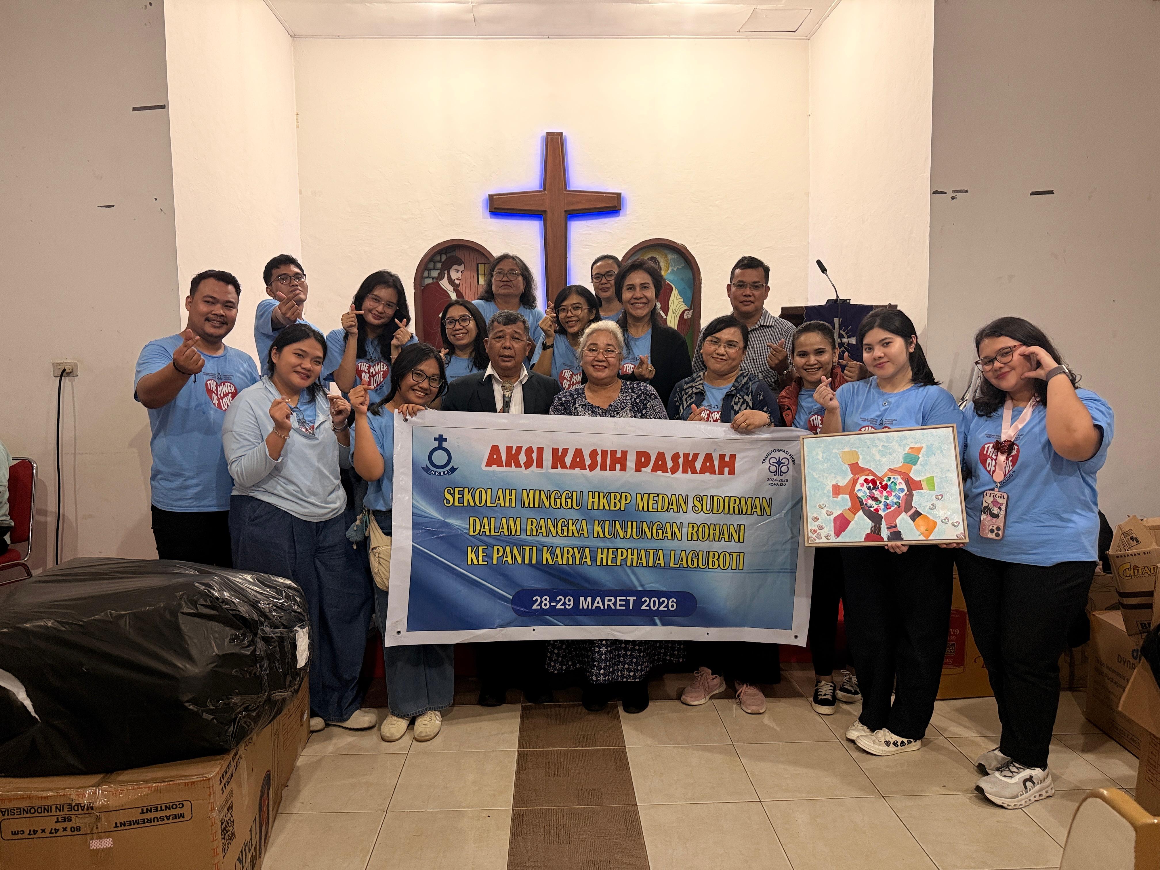 KUNJUNGAN ROHANI SEKOLAH MINGGU HKBP MEDAN SUDIRMAN