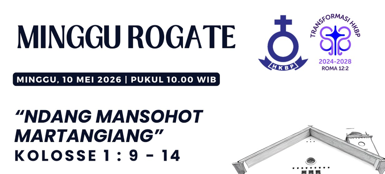 Parmingguon Minggu Rogate HKBP Medan Sudirman | Minggu, 10 Mei 2026 Pukul 10.00 WIB