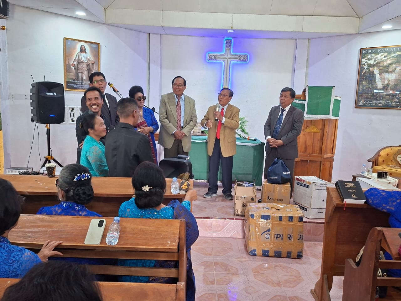 KUNJUNGAN ROHANI SEKSI LANSIA HKBP MEDAN SUDIRMAN1