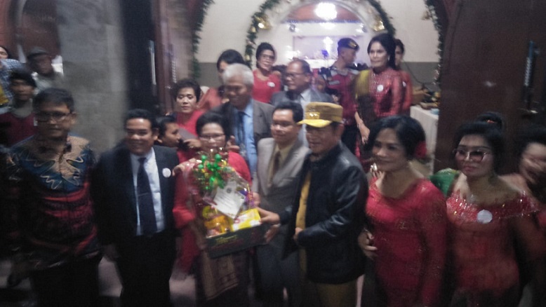 Ribuan Jemaat HKBP Sudirman Medan Rayakan Natal 2023 dengan Khidmat