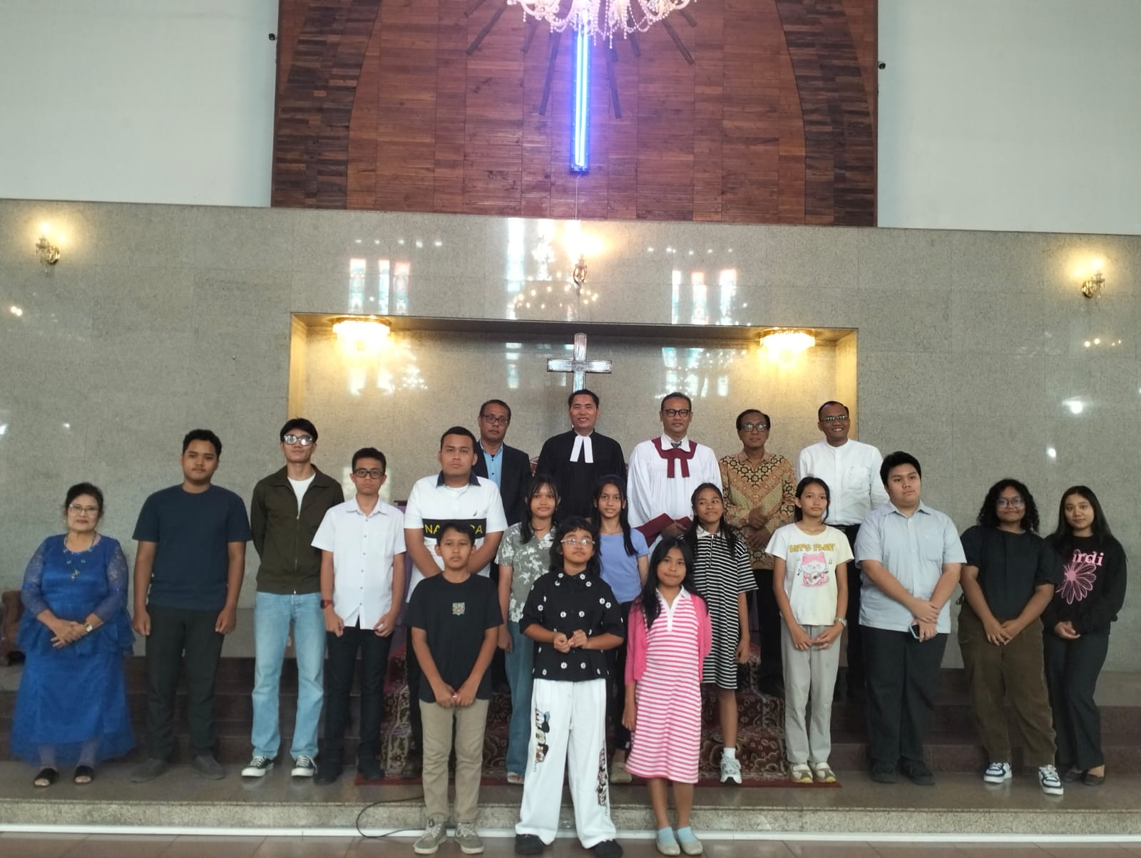 HKBP Medan Sudirman Gelar Ibadah Pemberangkatan Ujian Akhir Bagi Anak-anak Jemaat